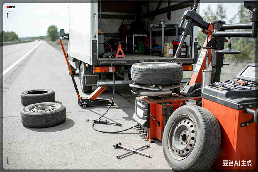 正宁扎胎道路救援-流动补胎